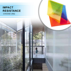 Lámina de Policarbonato de Alta Calidad de 6mm 8mm 12mm, Lámina Celular de Doble Pared, Lámina de Policarbonato Hueca de Color en Venta - Product Image 2