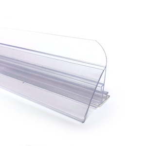 OEM của nhà sản xuất linh hoạt nhựa Dải giá chủ siêu thị nhựa Kệ variers Stopper cho kệ cạnh đùn - Product Image 2