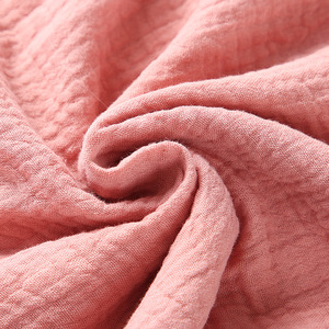 <strong>Childrens</strong> Swaddle <strong>Blanket</strong> Double-Layer Crpe Wrap Pure Cotton Soft Tassel Lace Solid Color Baby Stroller Cover Infant - Product Image 5
