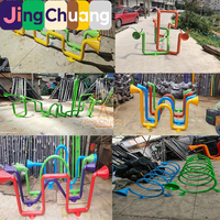 Tube sonore mural pour équipement de divertissement extérieur, conception pour la maternelle et la communauté, instrument de percussion pour enfants, mégaphone