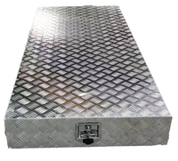 Boîte à outils en aluminium plate sur mesure, boîte de rangement pour véhicule, pour Ute et camions