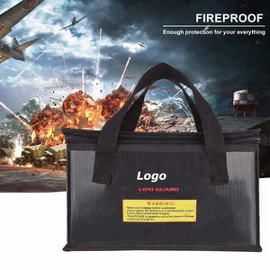 ถุง <span class=keywords><strong>Lipo</strong></span> Guard,ถุงเซฟแบตเตอรี่ทนไฟทนความร้อนและกันน้ำมีซิปขนาดใหญ่ - Product Image 3