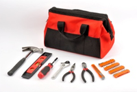 Juego de Herramientas Manuales de Acero al Carbono de 48 Piezas con Estuche Rígido, Marca OEM para Reparación Automotriz