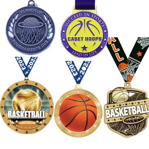 Fabricant de médailles de <span class=keywords><strong>basket</strong></span> personnalisées Médaille de <span class=keywords><strong>basket</strong></span>-ball Logo de <span class=keywords><strong>handball</strong></span> Croix en métal en alliage de zinc Europe personnalisée - Product Image 1
