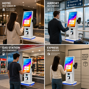 Panel Táctil <span class=keywords><strong>de</strong></span> 21, 27 y 32 Pulgadas, Sistema Android, Kiosco <span class=keywords><strong>de</strong></span> Pago, Kiosco <span class=keywords><strong>de</strong></span> Autoservicio para Pedidos - Product Image 6