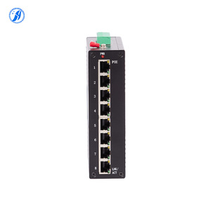 Conmutador gestionado por web Gigabit industrial de 8 puertos <span class=keywords><strong>LAN</strong></span> habilitada para QoS para control de dispositivos seguro 1000M para industrias pesadas de plantas químicas - Product Image 4