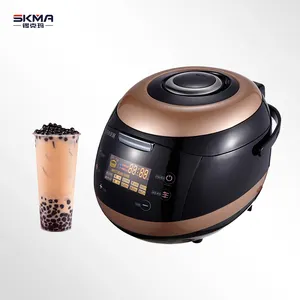 Máquina automática eléctrica comercial Popular para la cocina de la tienda de leche Boba Tapioca Ball Pearl Bubble Tea Cooking Pot
