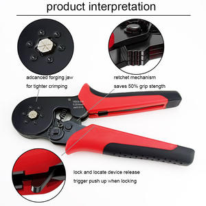 HS8 6-6 0.25-6m2 हेक्सागन क्रिंप पियर 1200psc टर्मिनल क्रिम्पर फेनियम क्रिम्पिंग टूल किट - Product Image 4