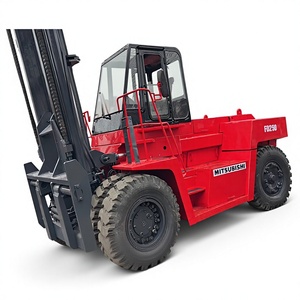 95% New Used Mitsubishi 25Ton 4.5 Meters 3 Stages Diesel Forklift 2023 Model 1 Year Warranty Fork Width - Product Image 1