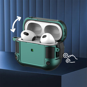 <span class=keywords><strong>Funda</strong></span> protectora para <span class=keywords><strong>AirPods</strong></span> <span class=keywords><strong>Pro</strong></span> y 3, 1, 2, TPU, PC, <span class=keywords><strong>funda</strong></span> armadura resistente, gancho, hebilla de interruptor, <span class=keywords><strong>2022</strong></span> - Product Image 1
