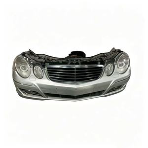 Ensemble de pare-chocs avant complet d'occasion pour <span class=keywords><strong>Mercedes</strong></span> Benz Classe E W211, comprenant la calandre et les <span class=keywords><strong>quatre</strong></span> phares. - Product Image 1