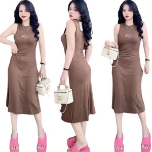 Muslim Dress For Women Casual Comfortable Natural Casual Washable Customized Packaging Vietnam Manufacturer