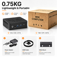 Mini-ordinateur ODM/ODM : Fournisseur de Mini PC Ryzen R7-8845HS R9-8945HS avec DDR5, double LAN 2.5G, USB4, eCosineLink pour configuration de bureau professionnelle