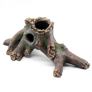 <span class=keywords><strong>Aquarium</strong></span> Landschap Boomstronk Stam Holle Betta Cichliden Grot Rotsen Voor Vissen Verbergen Tank Decoratie Decoraties - Product Image 5