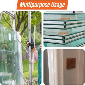 Protections d'espacement en liège amovibles avec colle, protecteurs <span class=keywords><strong>de</strong></span> bord pour verre, coussinets en liège avec d'excellentes caractéristiques - Product Image 5