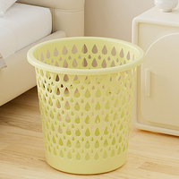 FF5132 Poubelle en plastique bon marché pour la maison poubelle en plastique poubelle pour la cuisine la salle de bain le bureau poubelle ronde poubelle