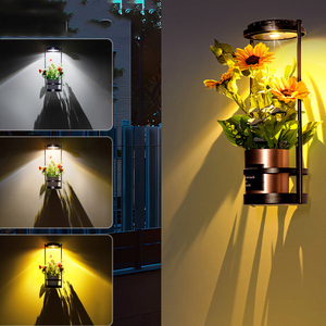 Luz Solar LED para Jardín, para Macetas, Automática, Exterior, Impermeable, de Alta Luminosidad, Decorativa - Product Image 2