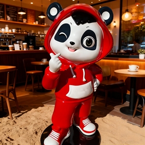 CS080 Urban Landmark Cartoon Figure Sculpture Durable UV Resistant Outdoor Bull <b>Mascot</b> Statue for Amusement Park Hotel Entrance - Product Image 3