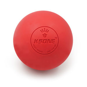 Bola de massagem com logotipo personalizado bolas de borracha natural massageador terapia massagem bola de lacrosse - Product Image 5