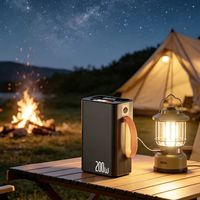 Batterie externe portable 20000 mAh PD 100W à charge rapide pour MacBook, avec câble intégré, idéale pour l'extérieur – Nouveau produit OEM tendance 2026