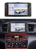 Autoradio multimédia MEKEDE avec plusieurs systèmes d'interface utilisateur intégrés, Car-play Auto pour Toyota Corolla E120 BYD F3 2003-2006 7 pouces