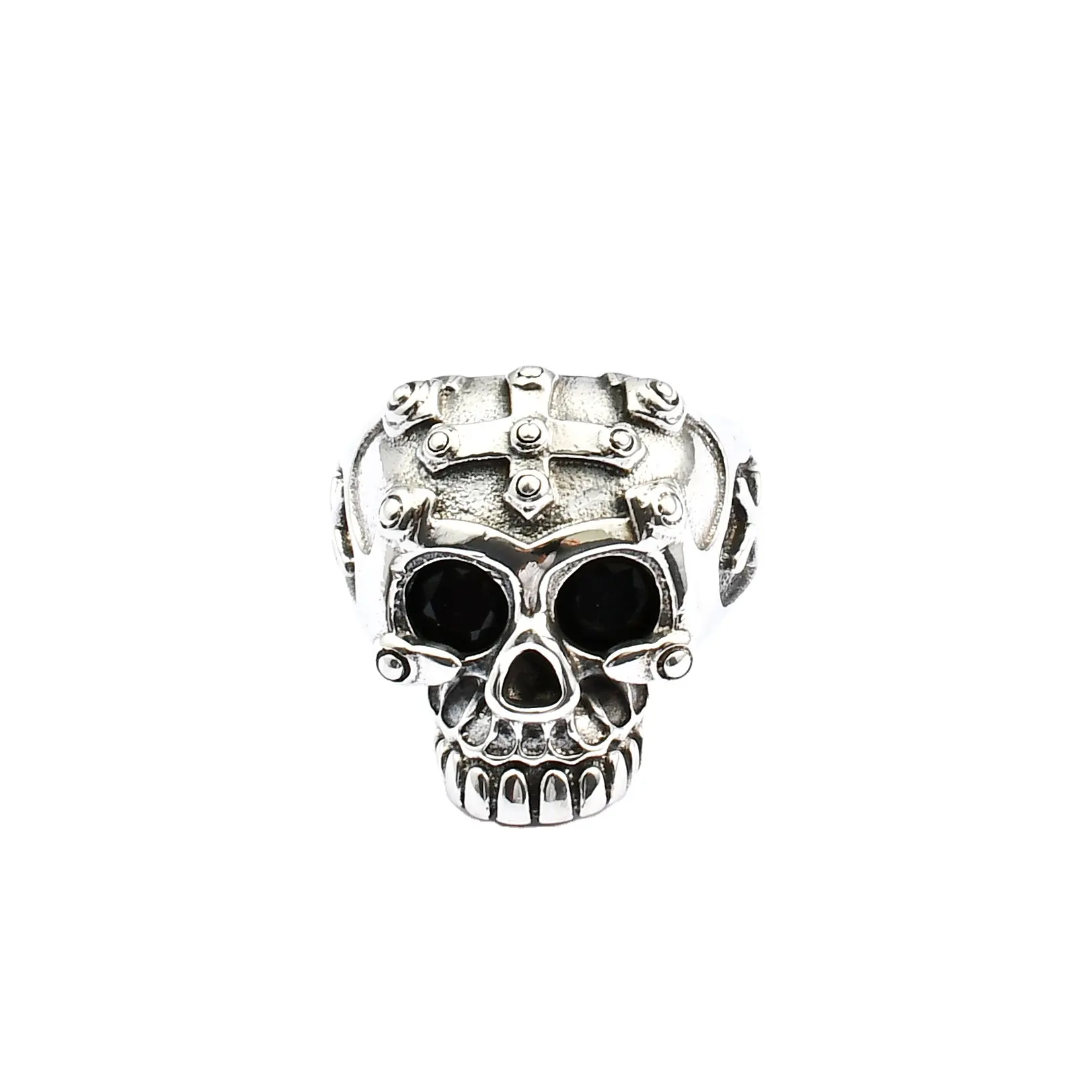 New arrive low price mens jewelry skull jewelry skull ring sets rock jewelry