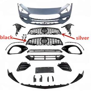 CLA45 paraurti auto per 2019 2023 <span class=keywords><strong>Mercedes</strong></span>-Benz W118 <span class=keywords><strong>CLA</strong></span> C118 modificato a CLA45AMG paraurti anteriore con griglia - Product Image 6