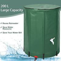 500L 750L 1000L Regen zusammen klappbarer Regen fass Lagerung Eimer Regen Fässer Falten Regenwasser tank