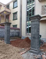 Nouveau design Maison Béton carré en plastique ABS formant un moule pour pilier romain
