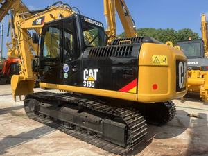 Excavatrice Caterpillar CAT 315D d'occasion à vendre 15 tonnes, poids en état de fonctionnement, faible durée de fonctionnement importée à vendre à Shanghai - Product Image 6