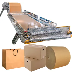 Kraft paper making carton production line corrugated paper machine