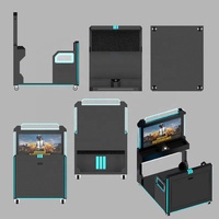 Nouvelle machine de jeu d'arcade classique à monnayeur avec 150 jeux, 2 joueurs, garantie 1 an, en anglais, Street Basketball, Boxe