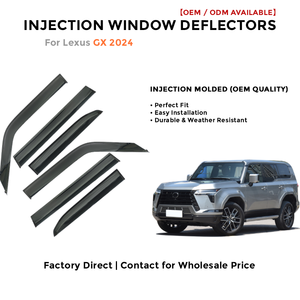 Deflectores de Ventana Laterales para Toyota Cruiser 2019-2020 Protector de Lluvia Accesorios de Coche - Product Image 2
