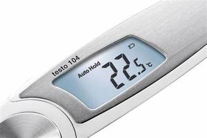 Nouveau - Testo 104 - Thermomètre alimentaire pliable étanche - Product Image 2