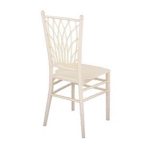 Chaise Chameleon à dossier croisé en fer pour la restauration, les mariages, les événements, les banquets et l'extérieur – Vente en gros pour hôtels - Product Image 5