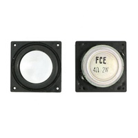 Haut-parleur miniature acoustique pleine gamme FCE BRAND 40 mm 4Ω 2W avec cadre ABS et technologie magnétique pour tablette/écran