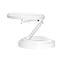 Nicefoto 10W TC-318RGB.W Lumière annulaire LED à montage rapide pour diffusion en direct, 12 pouces, bicolore 3200-6500K, éclairage vidéo réglable 110-220V 120