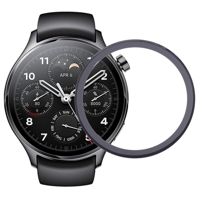 Original Sapphire Material Front Screen Outer Glass Lens for Xiaomi Watch S1 Pro Outer Glass