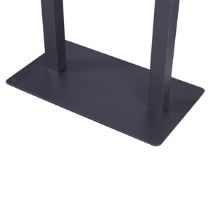 Metal Table Legs 400*700 Steel Plate Heavy Duty Industrial Design for Dining Table - Product Image 3