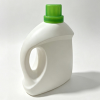 Bouteille de détergent à lessive en plastique HDPE avec bouchon à vis, personnalisable, 1L, 2L, 2,5L, blanche, bleue, jaune, pour emballage de savon liquide – Vente en gros