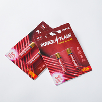 Pilas Alcalinas POWERFLASH de Super Calidad AAA LR03 1.5V para Control Remoto, Electrodomésticos, Electrónica de Consumo, 7 Años
