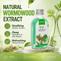 Minyak Pijat Flower Secret Wild Mugwort Esens Herbal Murni untuk Relaksasi Otot - OEM/ODM & Agen Global Dicari