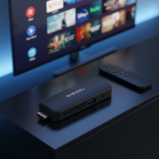 Sumavision Android 14 Smart TV Box WiFi5 Quad Core 8K HDR/H265 OTT 2GB+16GB BT Voice Control
