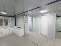 Maison préfabriquée en acier pliable de 40 pieds, extensible, luxueuse, facile à installer, maison modulaire mobile pour camping et complexe hôtelier
