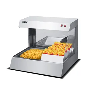 Chuangyu CY-88 Chips Display Station/Chips Werknemer/Frieten Display Warmer