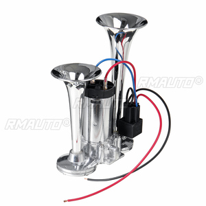 Klaxon électrique super puissant 300DB 12V à double trompette avec électrovanne pour voiture, SUV, camion, poids lourd, camping-car, bateau - Product Image 3