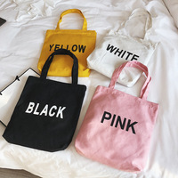 Sac en toile épaisse et à imprimé personnalisé, fourre-tout en coton biologique, portable