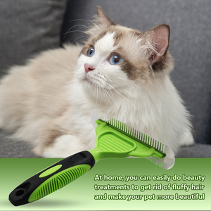 Tappetini per <span class=keywords><strong>Toelettatura</strong></span> Animali Domestici, Spazzola per Rimuovere Peli e Sottopelo per Cani e Cavalli - Product Image 2