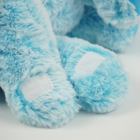 Haute qualité mignon personnalisé doux coloré singe en peluche peluche gros paillettes tissu matériel PP coton brodé maille
