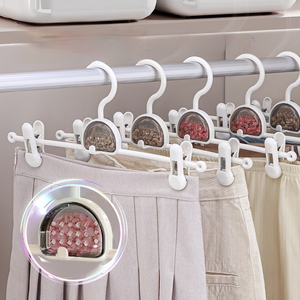 Meilleure vente durable à un niveau anti-dérapant en plastique aromathérapie vêtements organisateur cintre <span class=keywords><strong>Invisible</strong></span> cadre suspendu pour la maison - Product Image 1